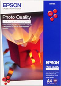 EPSON ORIGINAL - Papier couché, qualité photo, format A4 Lot de 100 feuilles, 102 g/m²